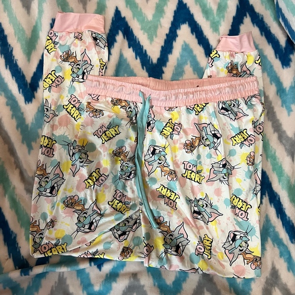 Tom and jerry pajama pants womens large - Picture 1 of 3